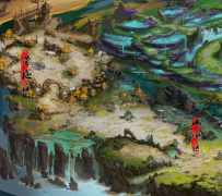 新地图分为洪荒魔界和流波山两张流波山为Boss穷奇所在之处